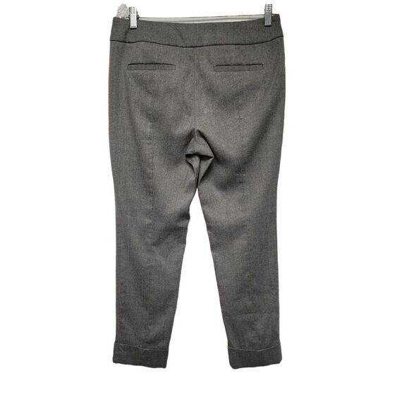 Ann Taylor Loft Women's Skinny Cuff Hem Dress Pants Size 6 Color Gray - Picture 2 of 11